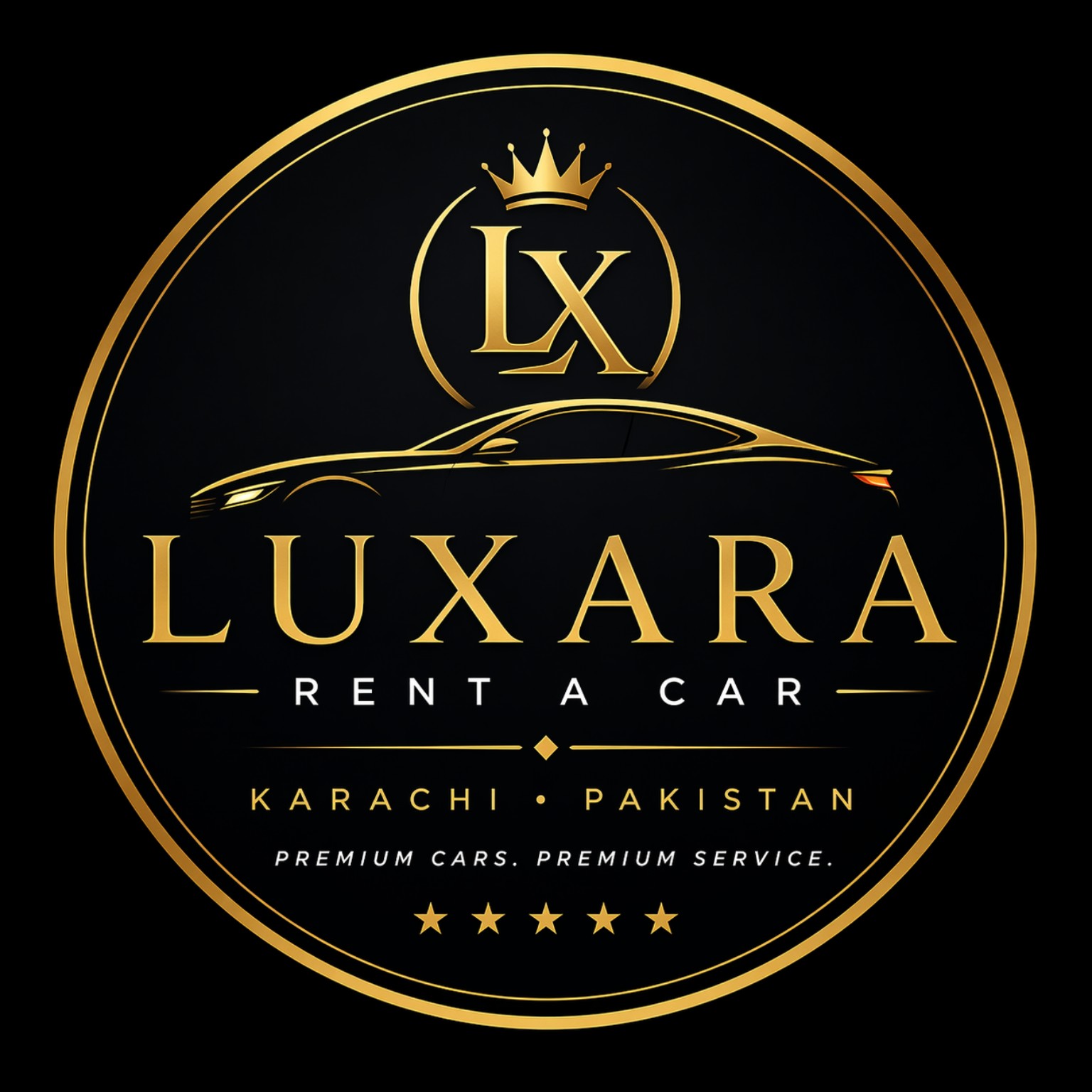 Luxara Rent A Car Karachi logo