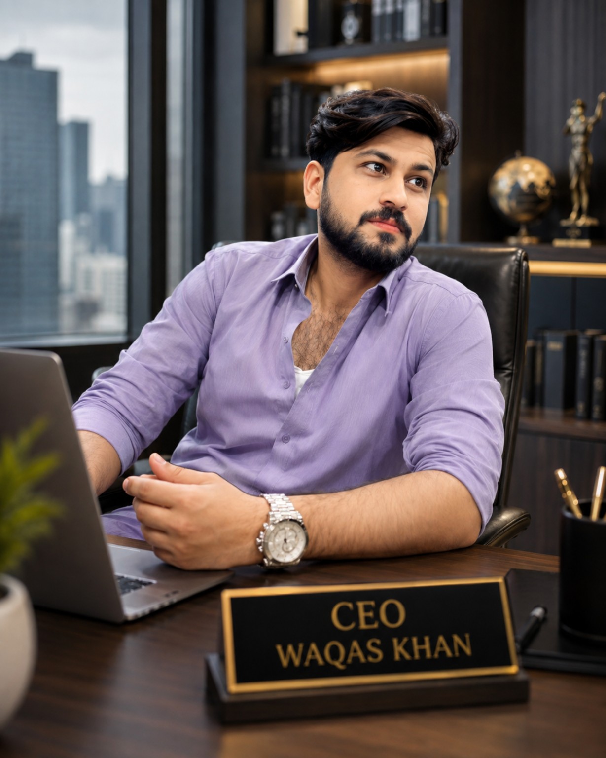 Waqas Khan driver operations manager